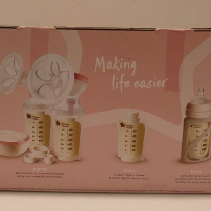 Breast Milk Starter Set, Compatible with All Leading Breast Pumps, Includes Brea