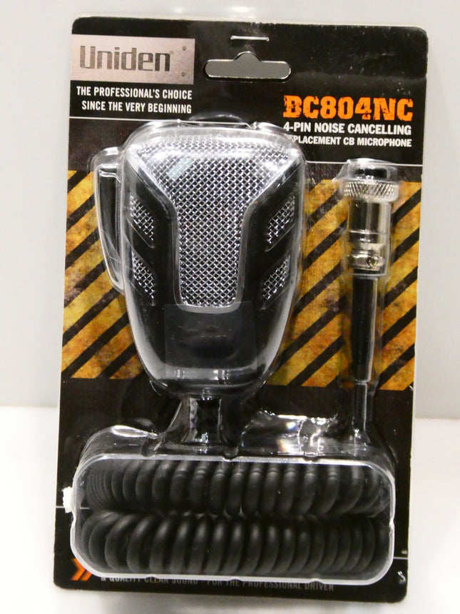 Uniden BC804NC 4-Pin Microphone for Uniden Bearcat CB Radios