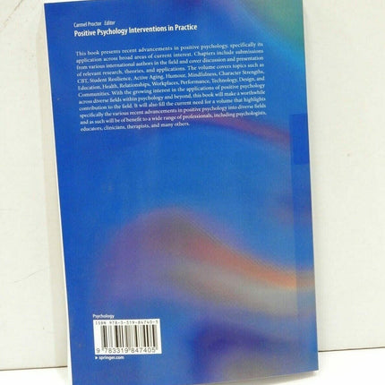 Positive Psychology Interventions in Practice by Carmel Proctor (Paperback,...
