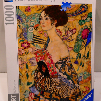 Ravensburger Klimt: Lady with a Fan 1000pc Jigsaw Puzzle