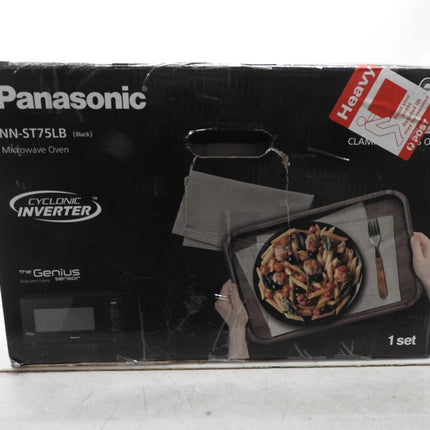Panasonic NNST75LB Family Size Genius Cyclonic Inverter 1200 W Microwave Oven, B