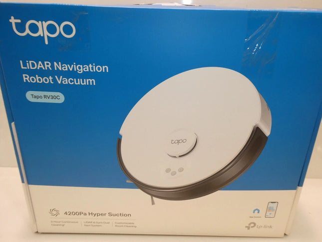TP-Link Tapo RV30C Mop LiDAR Navigation Robot Vacuum & Mop