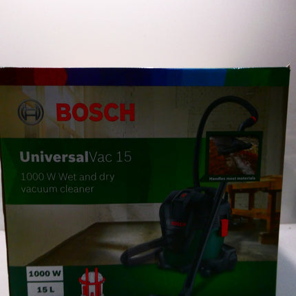 Bosch UniversalVac 15 1000 W Wet and Dry Vacuum Cleaner & Blower with High Sucti