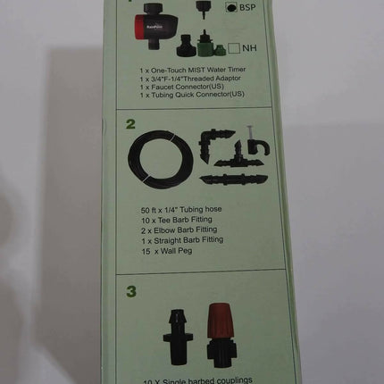 Rainpoint DIY Mist Kit Irrigation System Kit Watering Timer