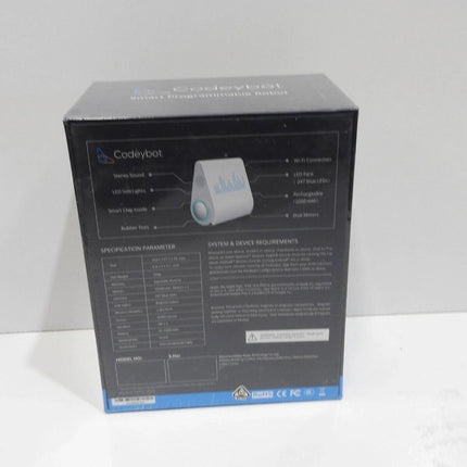 Makeblock CodeyBot programmable Robot, White (MB99800)