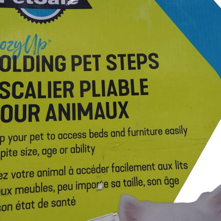 PetSafe CozyUp Folding Dog Stairs - Pet Stairs for Indoor/Outdoor