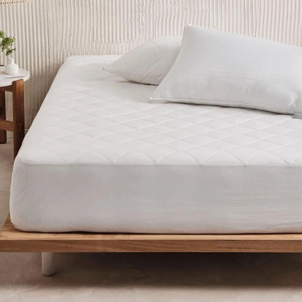 Linen House Kind Cotton Super King Mattress Protector - 200 GSM 180cm x 203cm