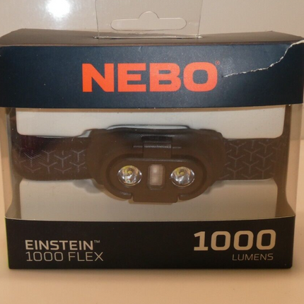 NEBO EINSTEIN 1000 Flex Rechargeable Headlamp