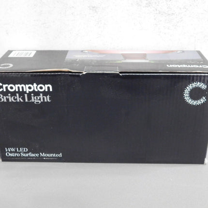 Crompton Brick Light 14W LED Ostro Surface Mounted