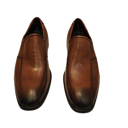 ecco Men's Melbourne Dress Shoes, Amber, 12-12.5 US