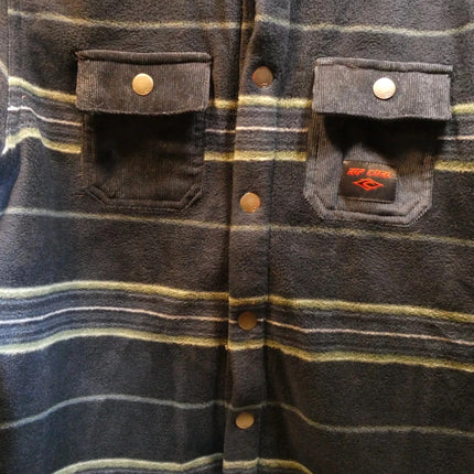 Rip Curl Boys' Polar Fleece Party Pack Shirt, Dark Navy, 16, Dark Navy