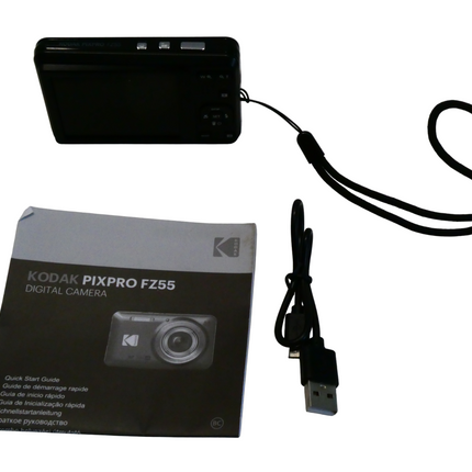 Kodak PIXPRO FZ55 Friendly Zoom Digital Camera - Black