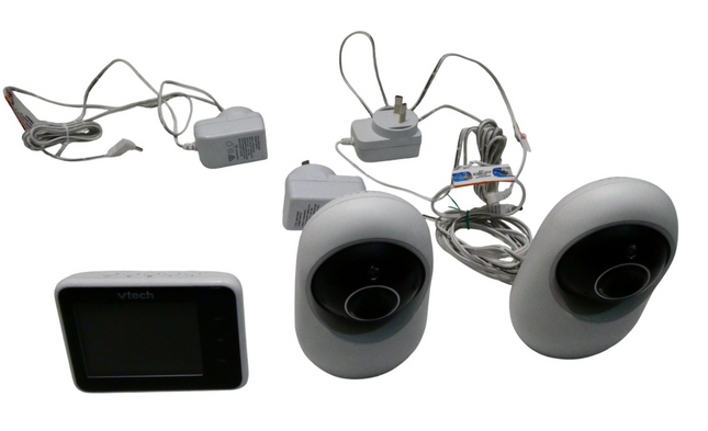 VTECH RM2751-2 2.8" Smart WIFI HD Video/Audio Monitor with Remote Access - Twin