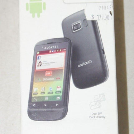 Alcatel One Touch 918D 3G Android 3.15MP Dual SIM Phone - Black