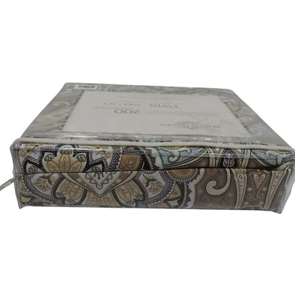 Pointehaven 200 Thread Count Percale Sheet Set, Twin - Cedar