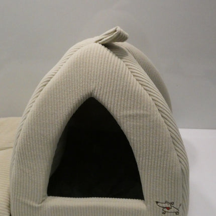 Pet Tent-Soft Bed for Dog and Cat by Best Pet Supplies - Beige Corduroy