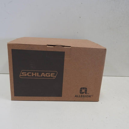 Schlage Residential F10 GEO 619 CAM Georgian Knob with Camelot Rose Passage Lock