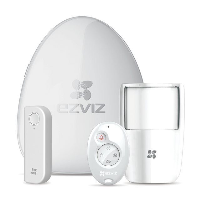 EZVIZ BS-113A Wireless Internet Alarm Starter Kit - White