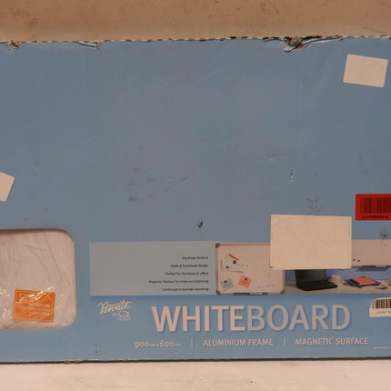 Quartet QTMG0906R Penrite Aluminium Frame Magnetic Whiteboard 900 x 600mm