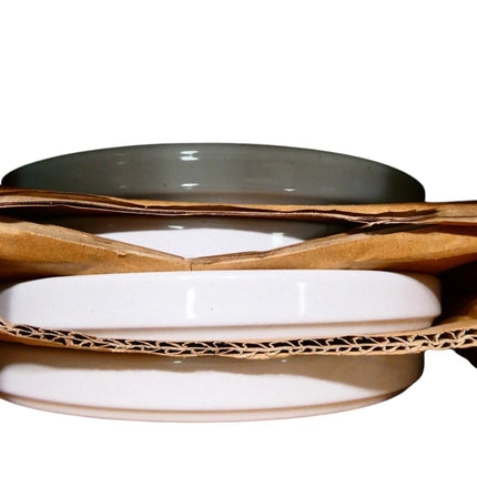 Stone + Lian Celina Stoneware 16-Piece Dinnerware Set White - BLB1361