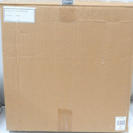 Aluminium and Enamel Chip and Dip Server DL30