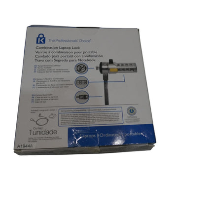 Kensington 4-Wheel Combination Laptop Lock