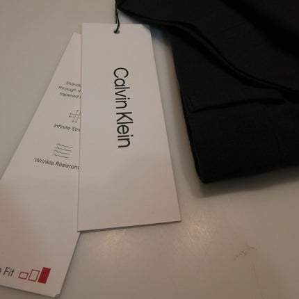 Calvin Klein Men's Suit Pants, Jerome Charcoal, 33W x 30L