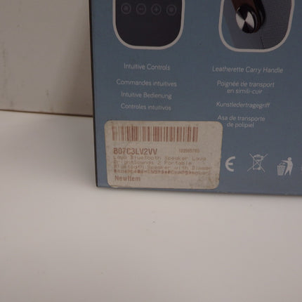 Lava BrightSounds 2 Wireless Bluetooth Speaker W/LED Lamp/Powerbank Charger