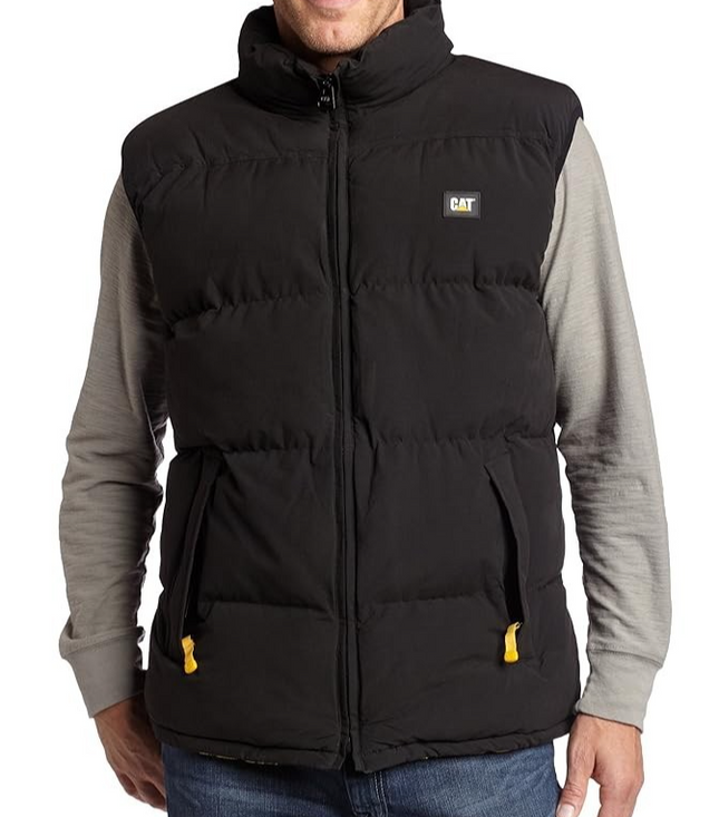 Caterpillar Mens Classic Arctic Zone Vest, Black, 3X-Large US