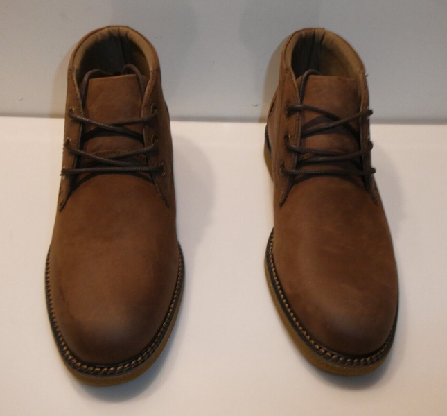 Hush Puppies Men's Michigan Ankle Boot, Brown Rub, UK 7.5/US 8.5