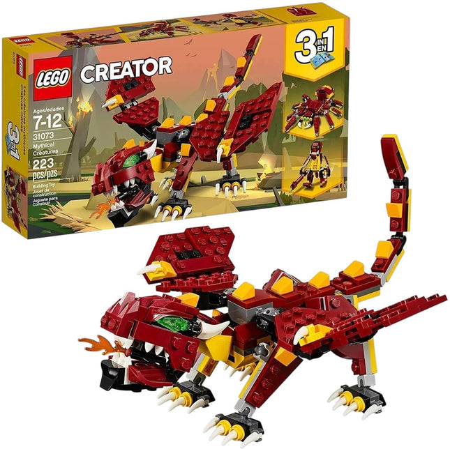 Lego Creator 31073 MYTHICAL CREATURES 3in1 Spider Troll Dragon
