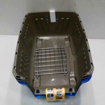 Pet Carrier: Hard-Sided Dog Carrier, Cat Carrier, Small Animal Carrier in Blue|