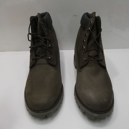 Timberland Men's 6-Inch Premium Waterproof Boot, Dark Brown Nubuck, US 13