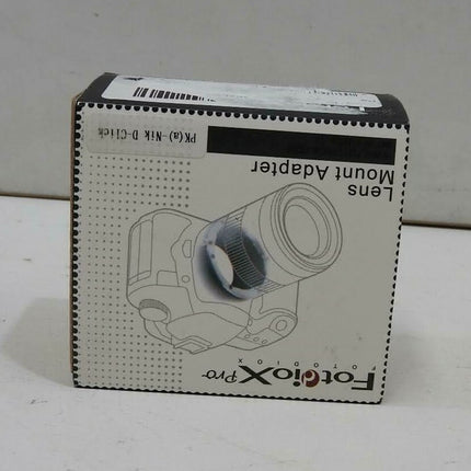 Fotodiox Pro Lens Mount Adapter PK (a) NIK D-Click