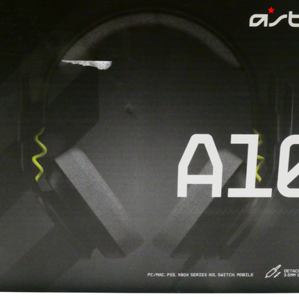 ASTRO Gaming A10 Headset Gen 2 Wired Headset, Compatible with Xbox, PC - Black