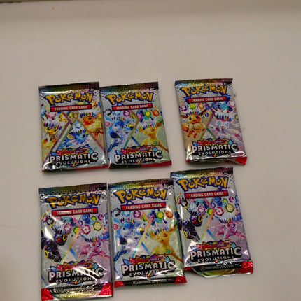 Pokémon TCG Scarlet & Violet 8.5 - Prismatic Evolutions Booster Bundle - New