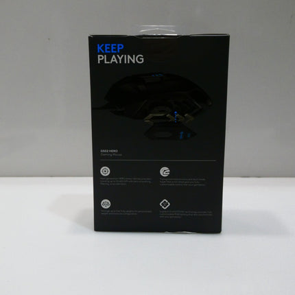 Logitech G502 Hero High Performance Wired Gaming Mouse - Black