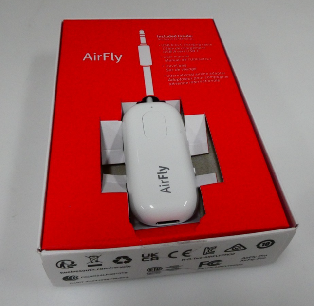 Twelve South AirFly Pro Deluxe | Bluetooth Wireless Audio Transmitter/Receiver