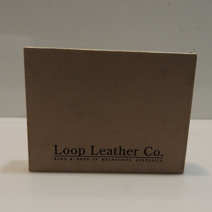 Loop Leather Wallets for Men, Chocolate - One Size