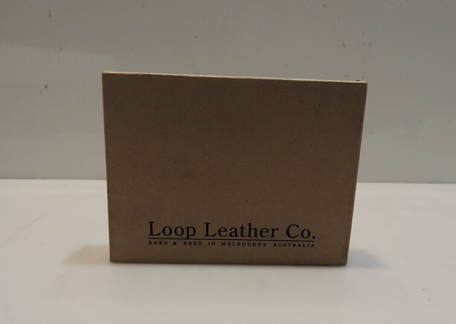 Loop Leather Wallets for Men, Chocolate - One Size
