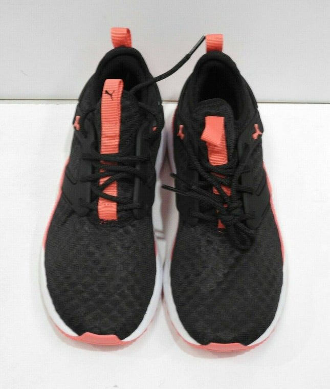 Puma SoftFoam+ Pacer Next Excel Jr Puma Black-Calypso Coral, UK 5 US 6C