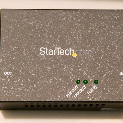 Startech.com 1 Port Gigabit PoE+ Extender 802.3at & 802.3af - 100m (330ft)