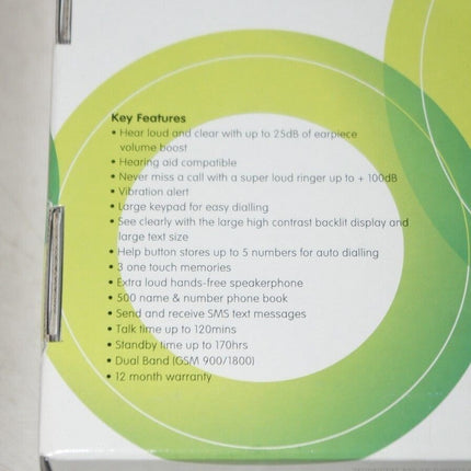 Oricom Ezy 100 GSM Mobile Phone 2G