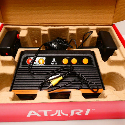 Atari Flashback 6 Classic Video Game System with 100 Games Console Controllers