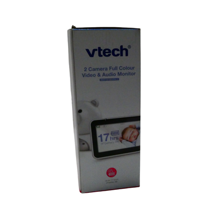 VTech 2-Camera 5" Full Colour Video & Audio Baby Monitor BM5150-BEARN-2