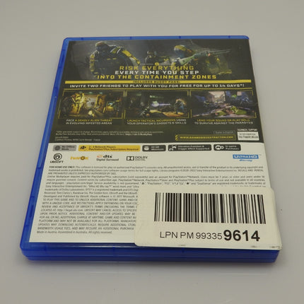 Tom Clancy's Rainbow Six Extraction (PS5)