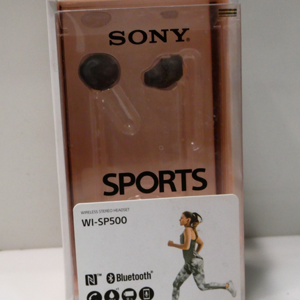 Sony WI-SP500 Wireless in-Ear Sports Headphones - Pink