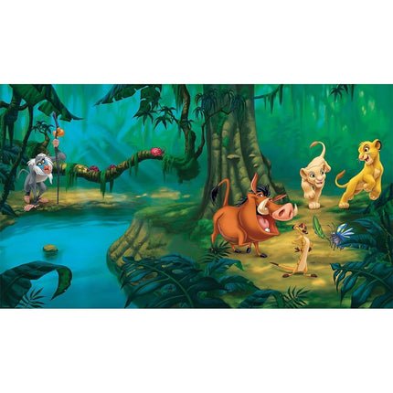 Lion King Chair Rail Prepasted Wall Mural
