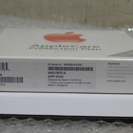 AppleCare Protection Plan for iPod 1Year MA518FE/A