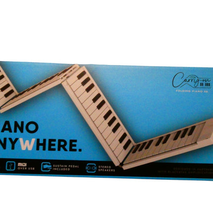 Blackstar Carry-on Folding Piano by | 88 Keys Portable Piano with Built in USB R